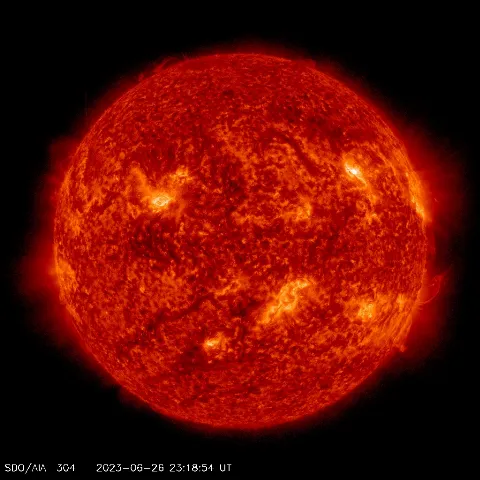 Image of Sun's transition region