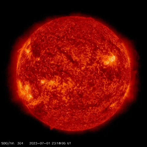 Image of Sun's transition region