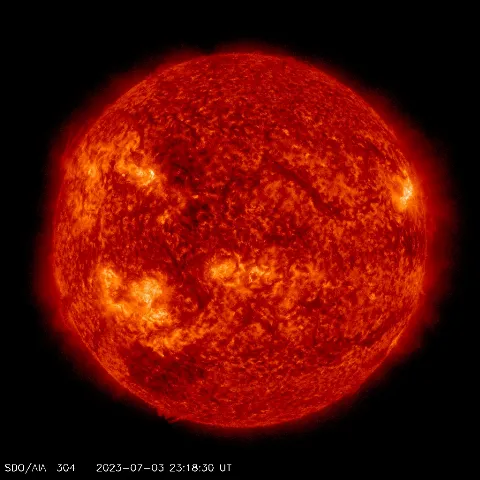 Image of Sun's transition region