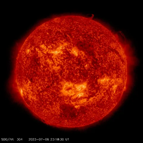 Image of Sun's transition region