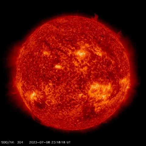 Image of Sun's transition region