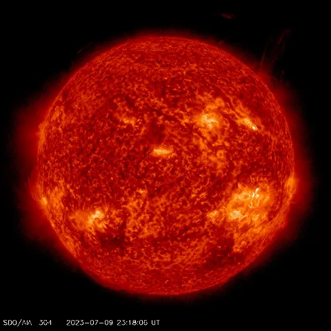 Image of Sun's transition region