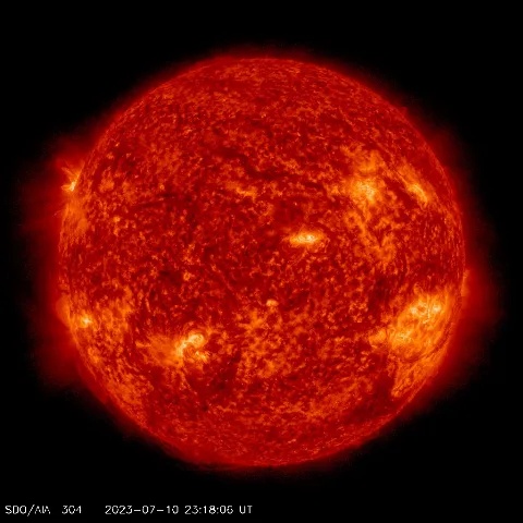 Image of Sun's transition region