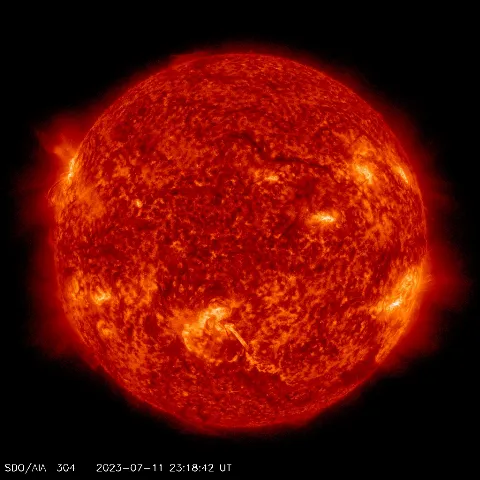 Image of Sun's transition region