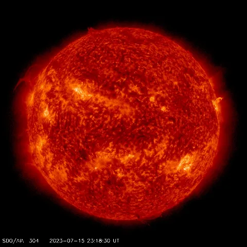 Image of Sun's transition region