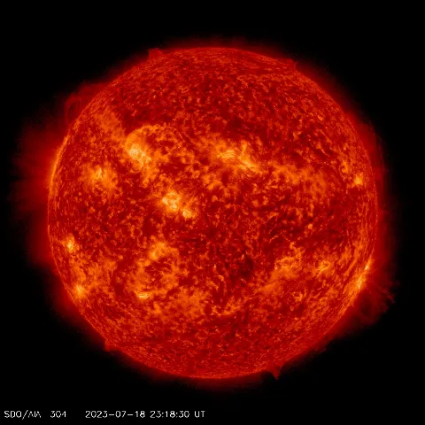 Image of Sun's transition region