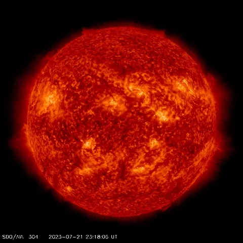 Image of Sun's transition region