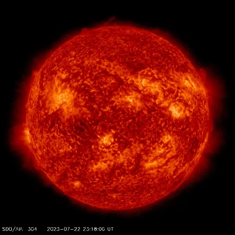 Image of Sun's transition region