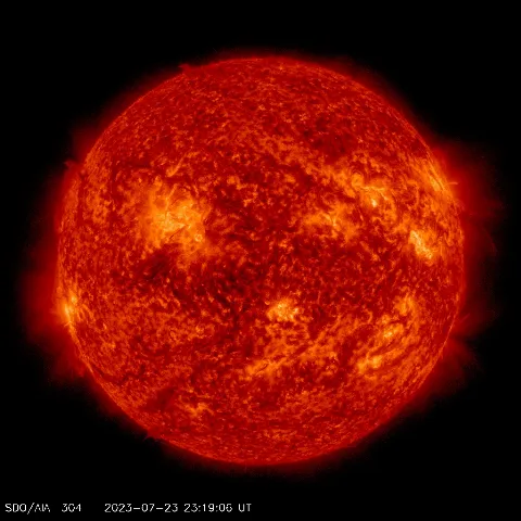 Image of Sun's transition region