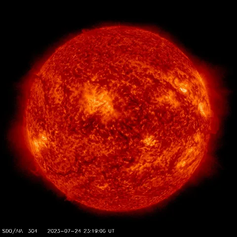 Image of Sun's transition region