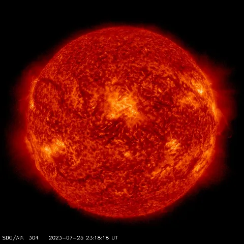 Image of Sun's transition region