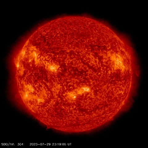 Image of Sun's transition region