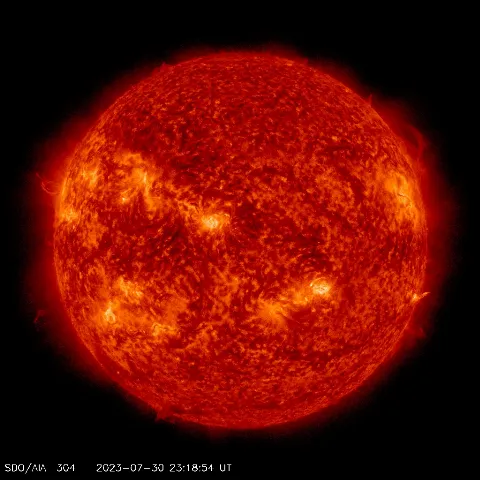 Image of Sun's transition region