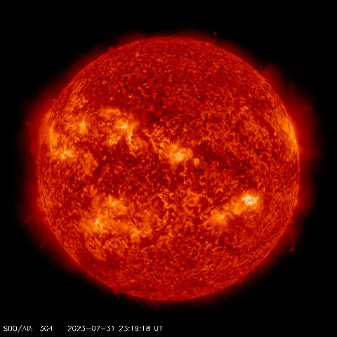 Image of Sun's transition region