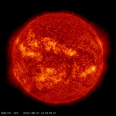 Image of Sun's transition region