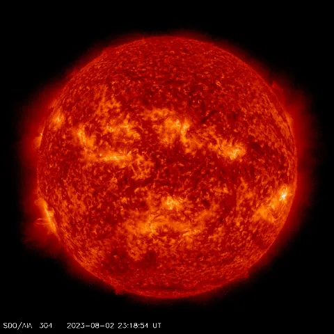 Image of Sun's transition region