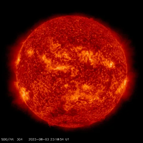 Image of Sun's transition region