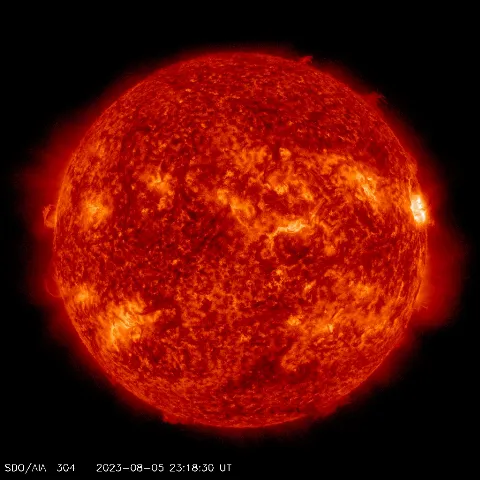 Image of Sun's transition region