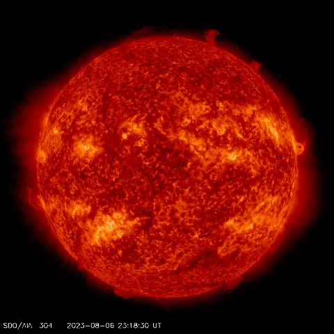 Image of Sun's transition region