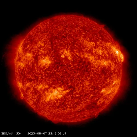 Image of Sun's transition region