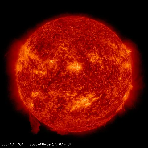 Image of Sun's transition region