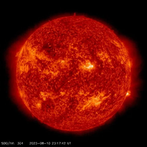 Image of Sun's transition region