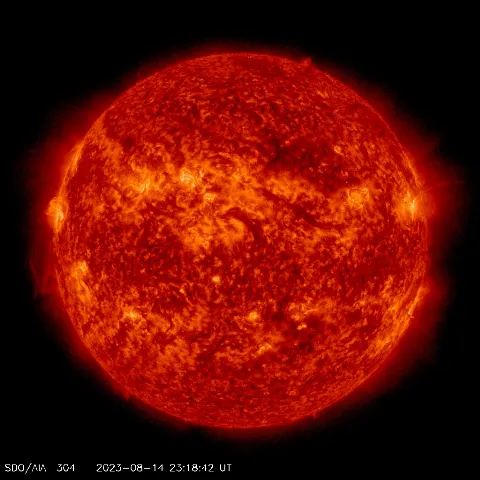 Image of Sun's transition region