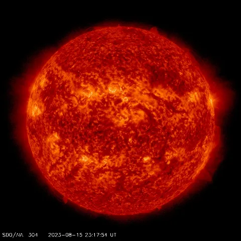 Image of Sun's transition region