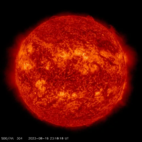 Image of Sun's transition region