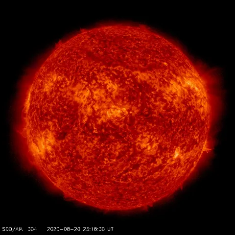 Image of Sun's transition region