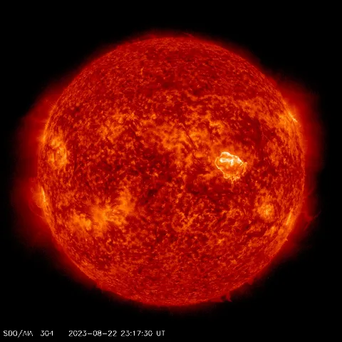 Image of Sun's transition region