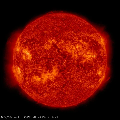 Image of Sun's transition region