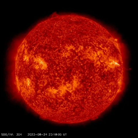 Image of Sun's transition region