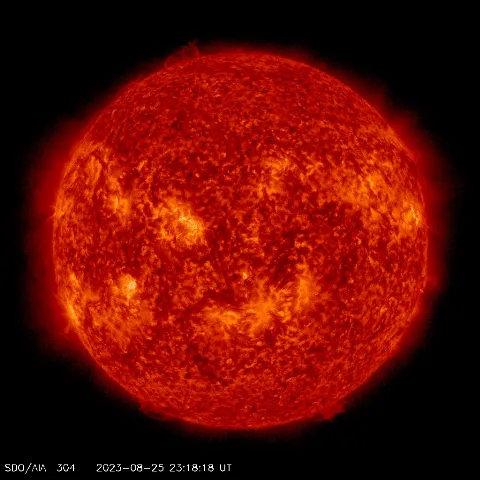 Image of Sun's transition region