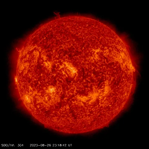 Image of Sun's transition region