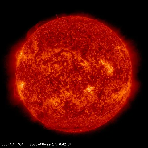 Image of Sun's transition region