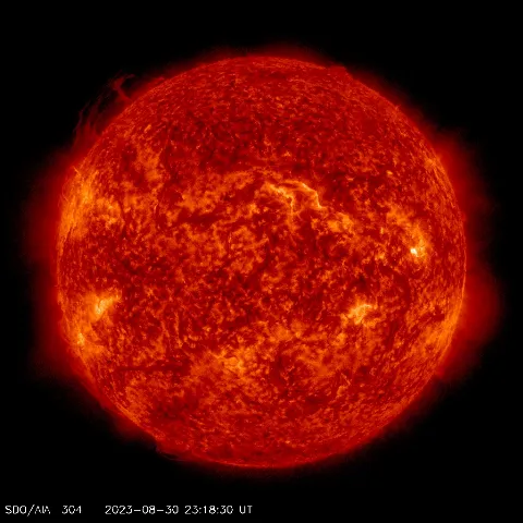 Image of Sun's transition region