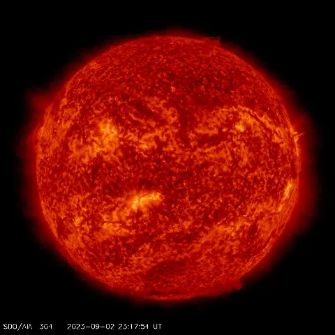 Image of Sun's transition region