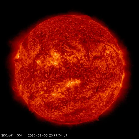 Image of Sun's transition region