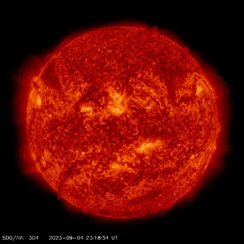 Image of Sun's transition region