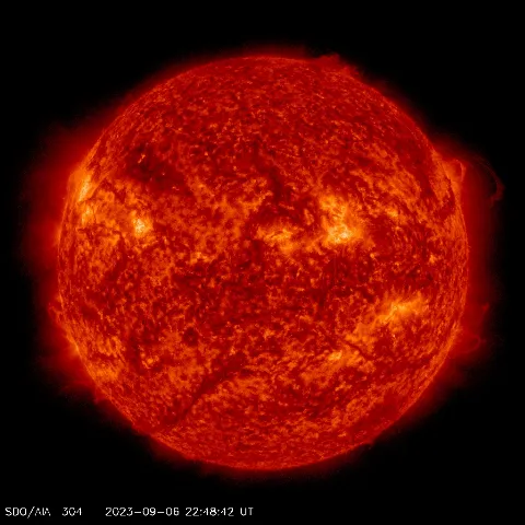 Image of Sun's transition region