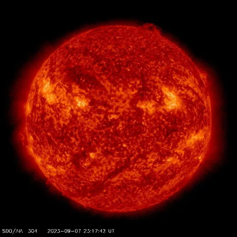 Image of Sun's transition region