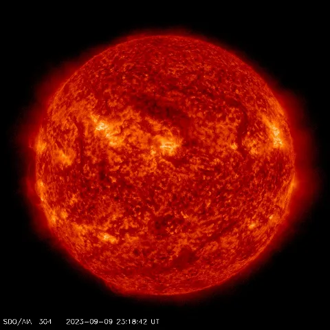 Image of Sun's transition region