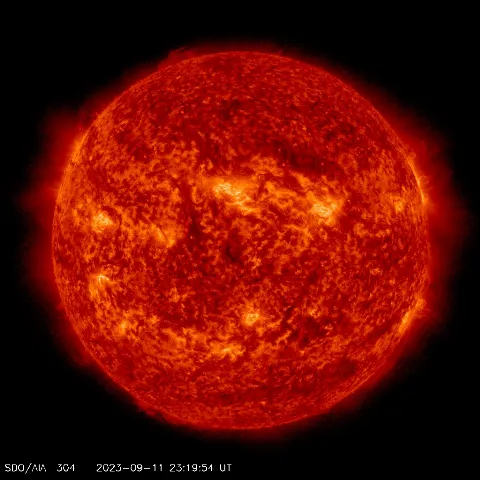 Image of Sun's transition region