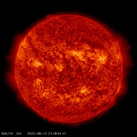 Image of Sun's transition region