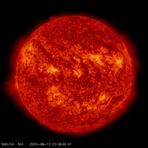 Image of Sun's transition region