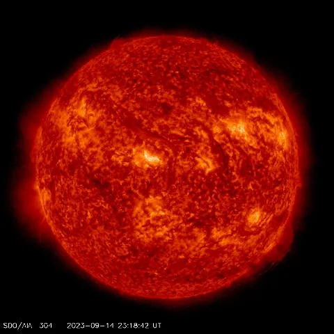 Image of Sun's transition region