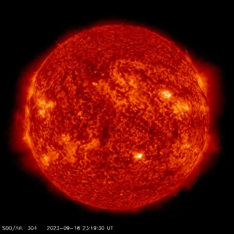 Image of Sun's transition region