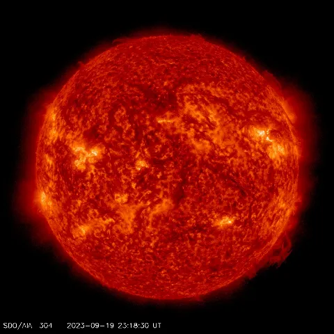 Image of Sun's transition region