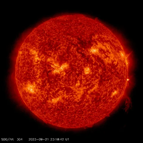 Image of Sun's transition region